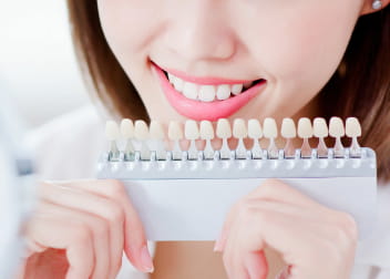 歯の色を測定・診断してあなたに合った白さをご提案